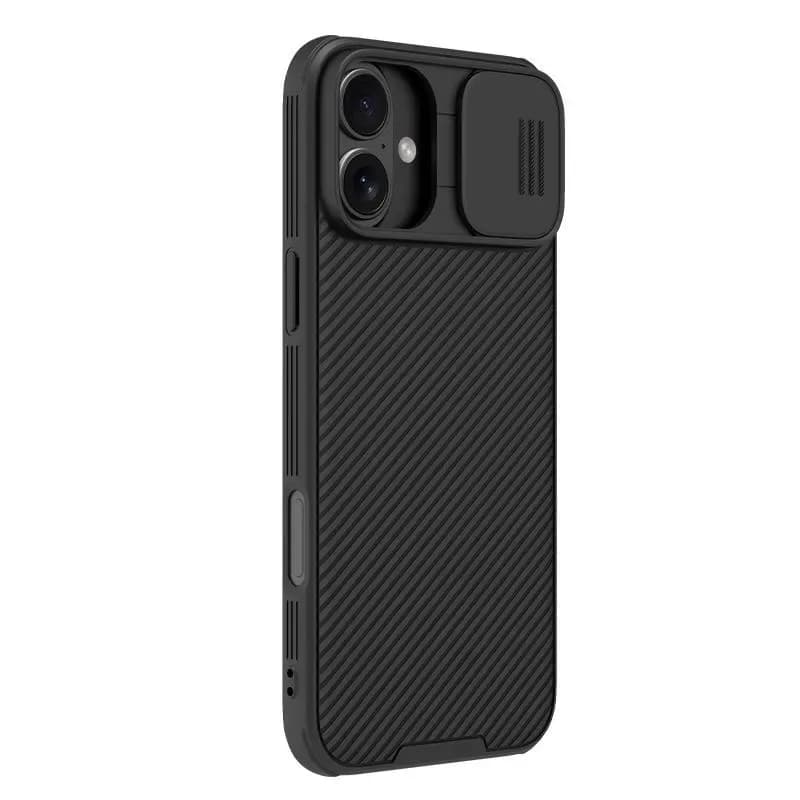 Чехол-накладка Nillkin CamShield Pro для iPhone 16 Plus (черный)