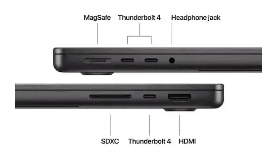 Ноутбук Apple MacBook Pro 14" M5 10c CPU, 10c GPU 16GB/1TB А3434 / MDE54 (Silver)