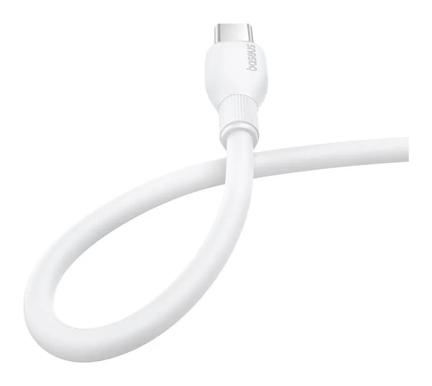 Зарядный кабель Baseus Ultra-Fast Fast Charging / P10376302222-03 (1м, белый)