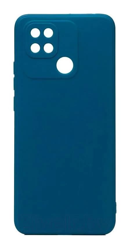 Чехол-накладка Case Coated для Redmi 10C (темно-синий)