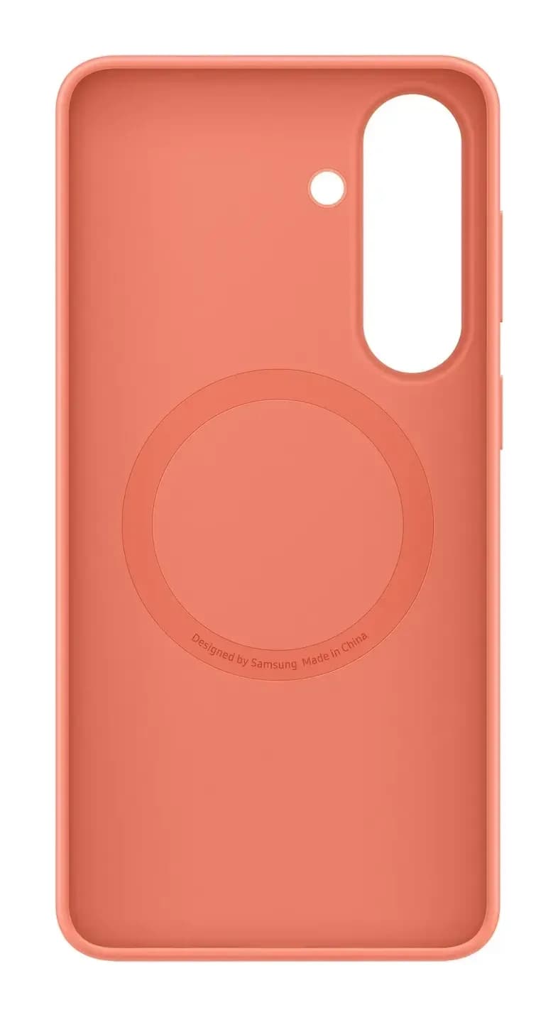 Чехол-накладка Samsung Silicone Magnet Case S26+ / EF-ES947COEGRU (коралловый)