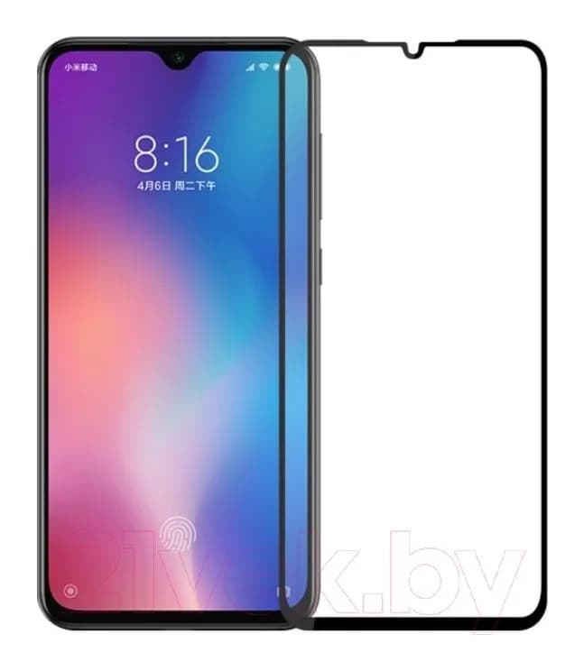 Защитное стекло для телефона Case 3D для Xiaomi Mi9 SE (черный)