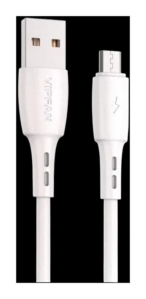 Зарядный кабель Vipfan X05 USB-Micro (1м, белый)