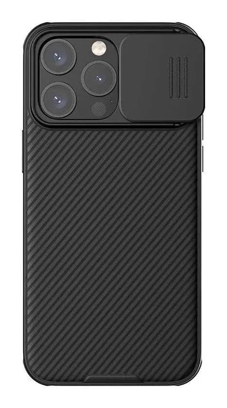 Чехол-накладка Nillkin CamShield Pro для Apple iPhone 15 (черный)