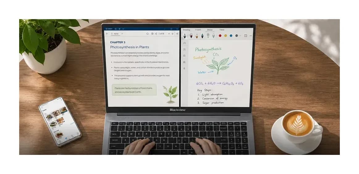Ноутбук Blackview AceBook 5 8GB/256GB N6000 Windows 11 Pro