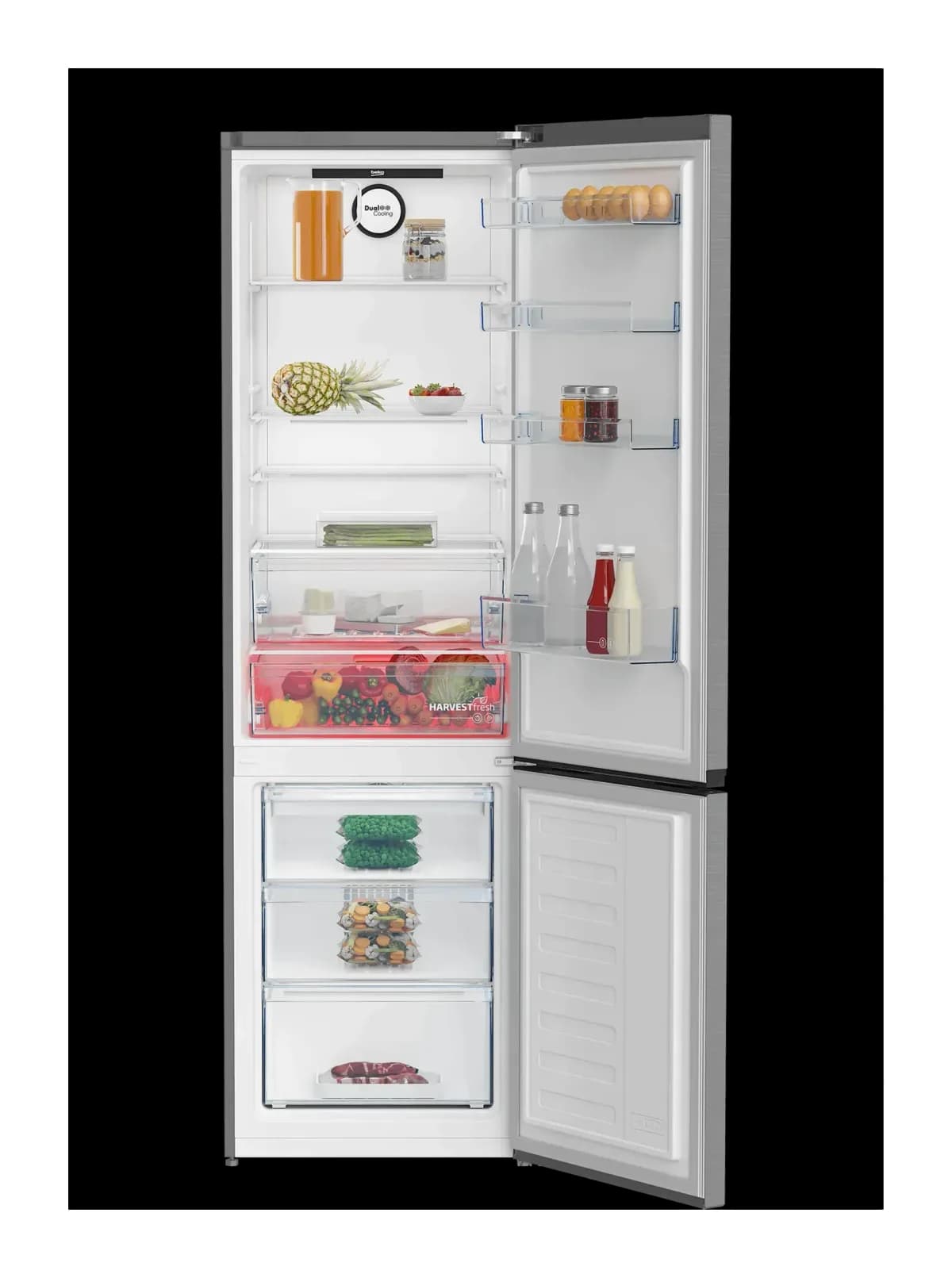 Холодильник с морозильником Beko B3RCNK405HDX