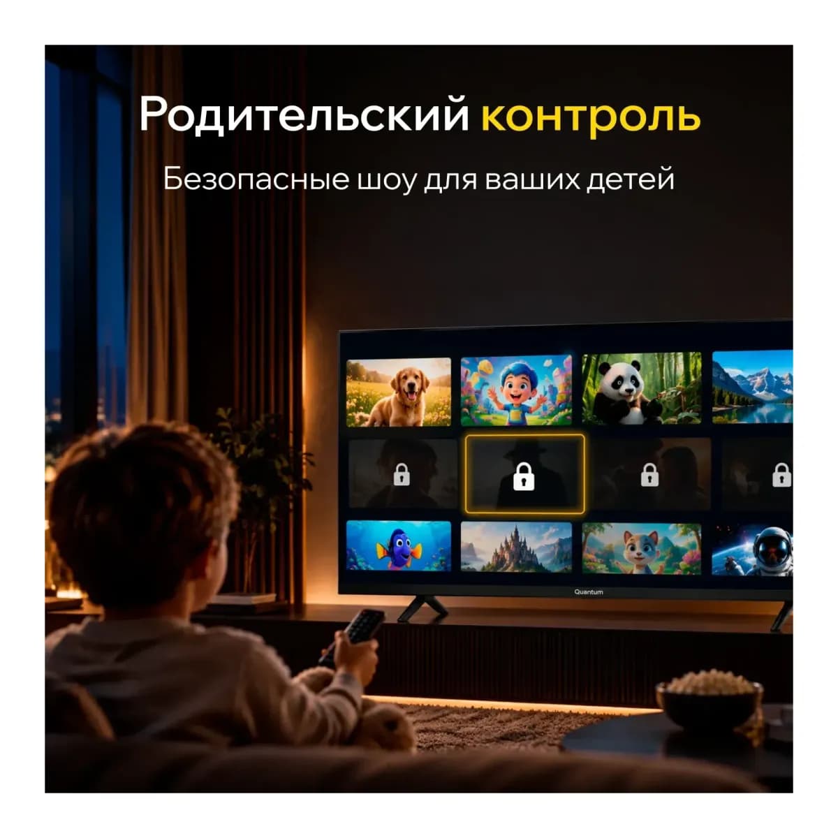 Телевизор QUANTUM 24" 24H5BQ
