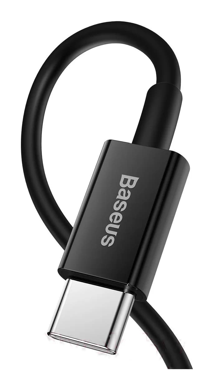 Зарядный кабель Baseus Superior Type-C To Lightning / CATLYS-C01 (2м, черный)