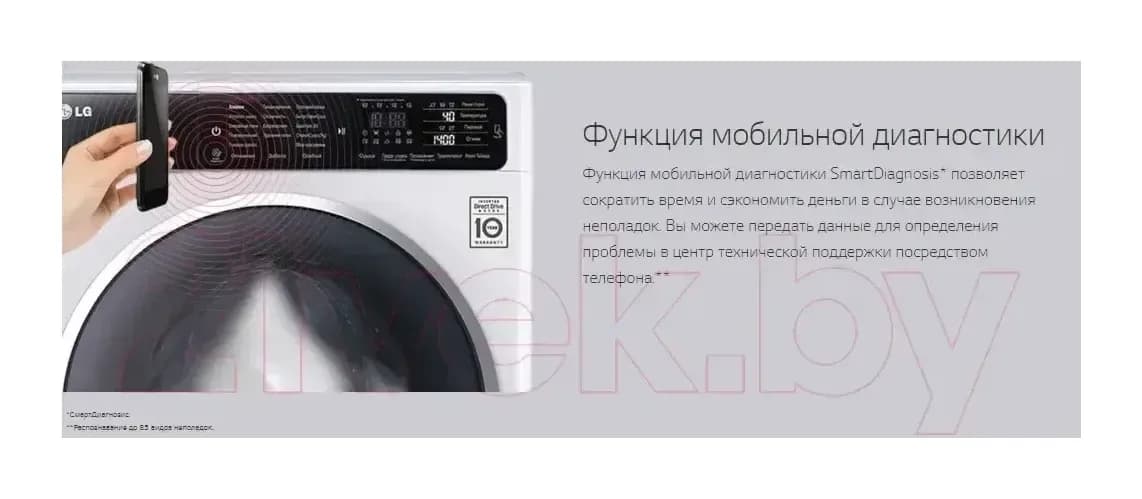 Стиральная машина LG F2M5HS6W