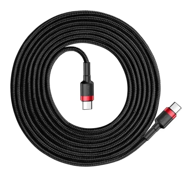 Зарядный кабель Baseus Cafule Series / CATKLF-H91 (2м, красный)