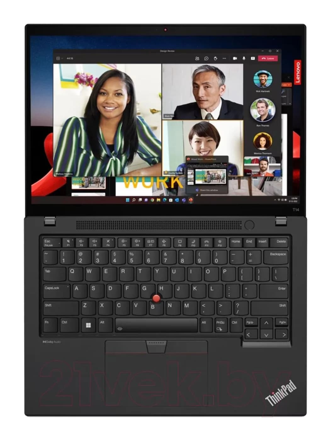 Ноутбук Lenovo ThinkPad T14 Gen 4 (21HD0043RT) Windows 11 Pro