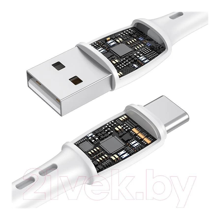 Зарядный кабель Vipfan X05 USB-Type-C (2м, белый)
