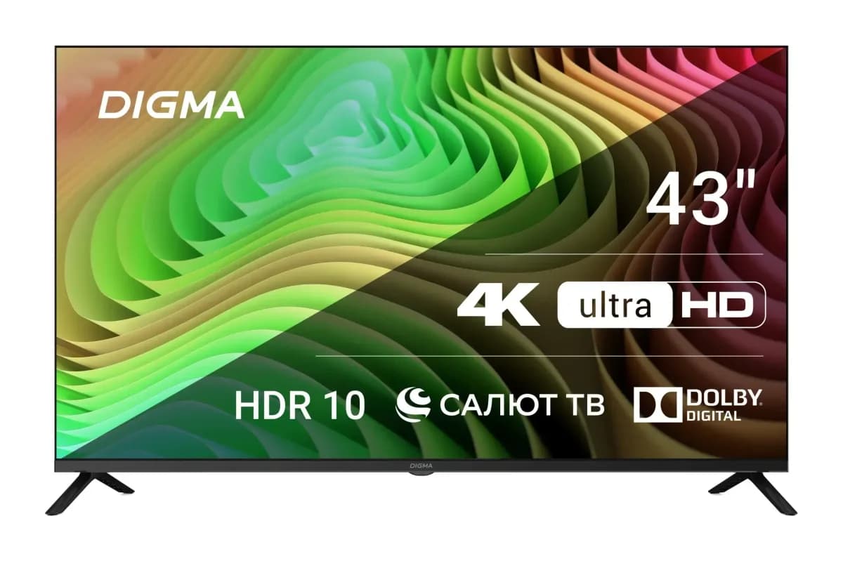 Телевизор Digma 43" DM-LED43UBB40