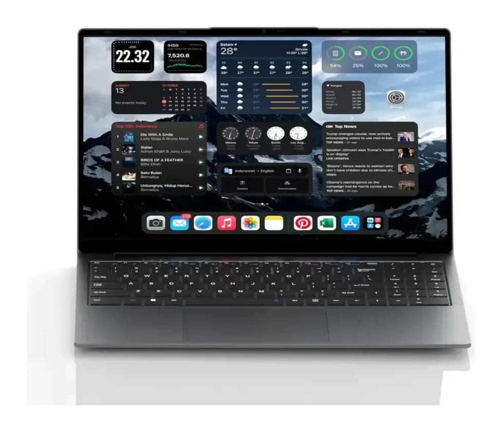 Ноутбук ZEON Herobox S 15.6/4425Y/16/512 Windows 11 Pro (Gray)