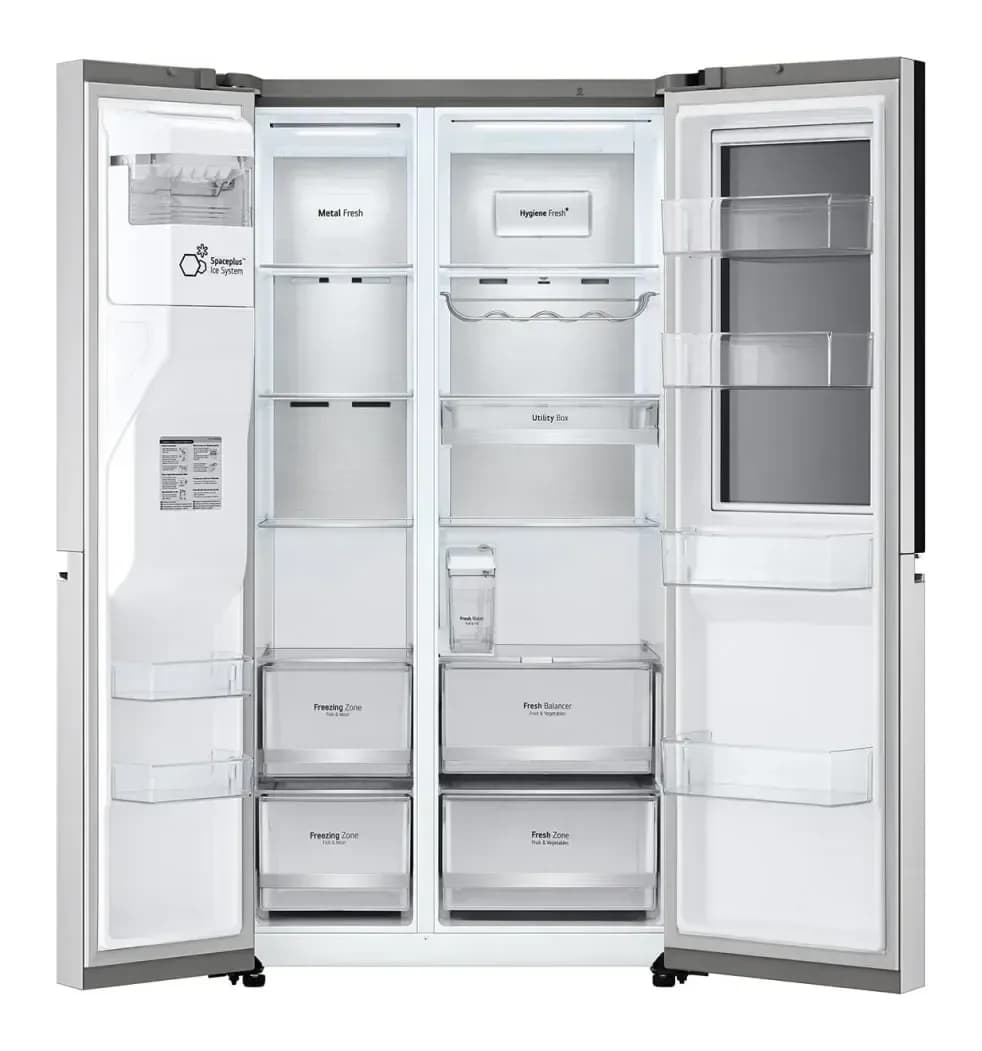 Холодильник с морозильником LG GC-X257CAEV