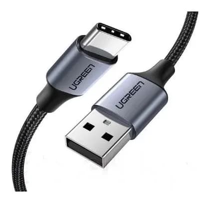 Зарядный кабель Ugreen US288 / 60126 (1м, черный)