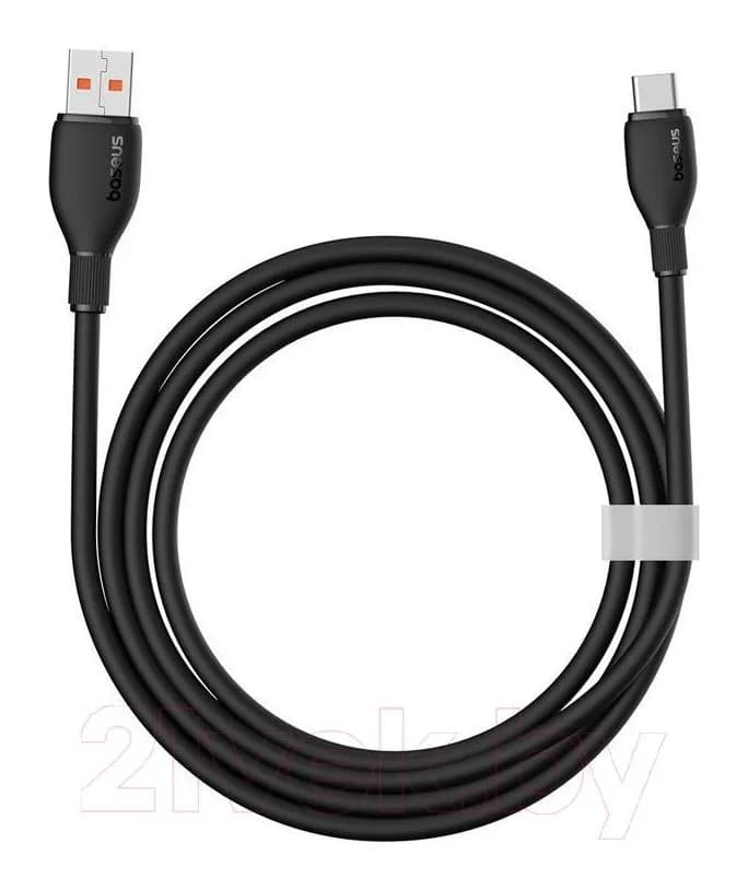 Зарядный кабель Baseus Pudding USB to Type-C 100W / P10355703111-01 (2м, черный)
