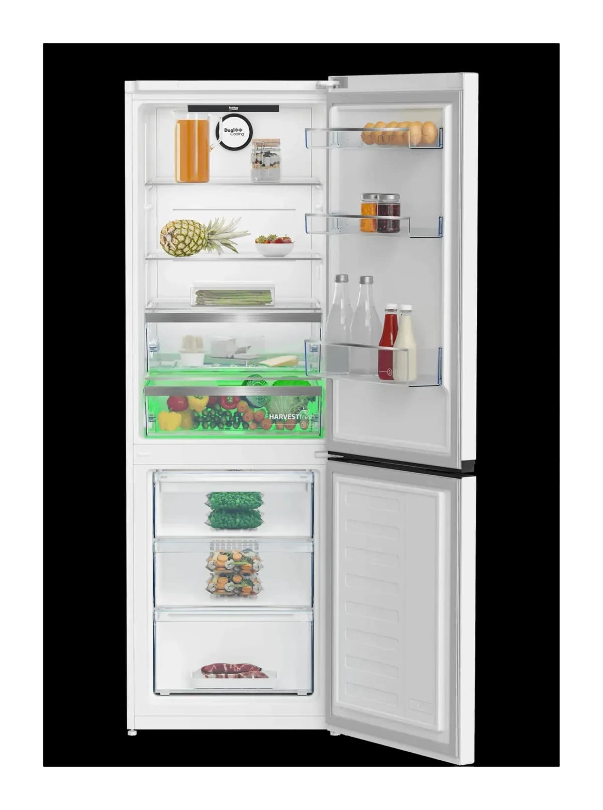 Холодильник с морозильником Beko B5RCNK366HDW