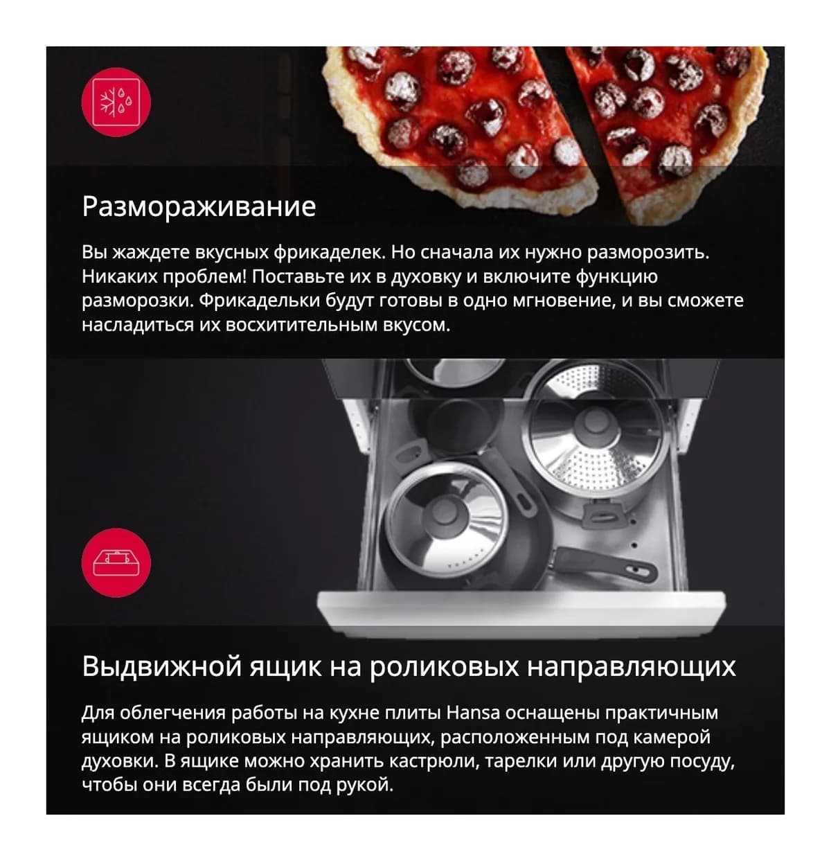 Плита газоэлектрическая Hansa FCMW59329