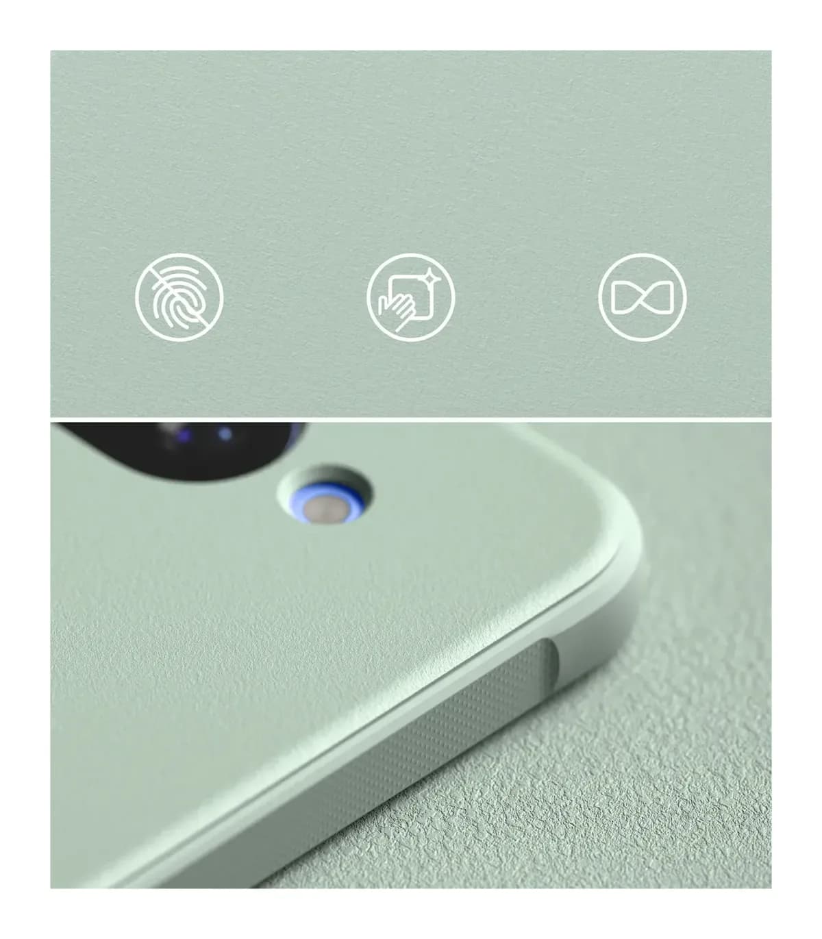 Чехол-накладка Ringke Onyx для Pixel 10a (Mint)