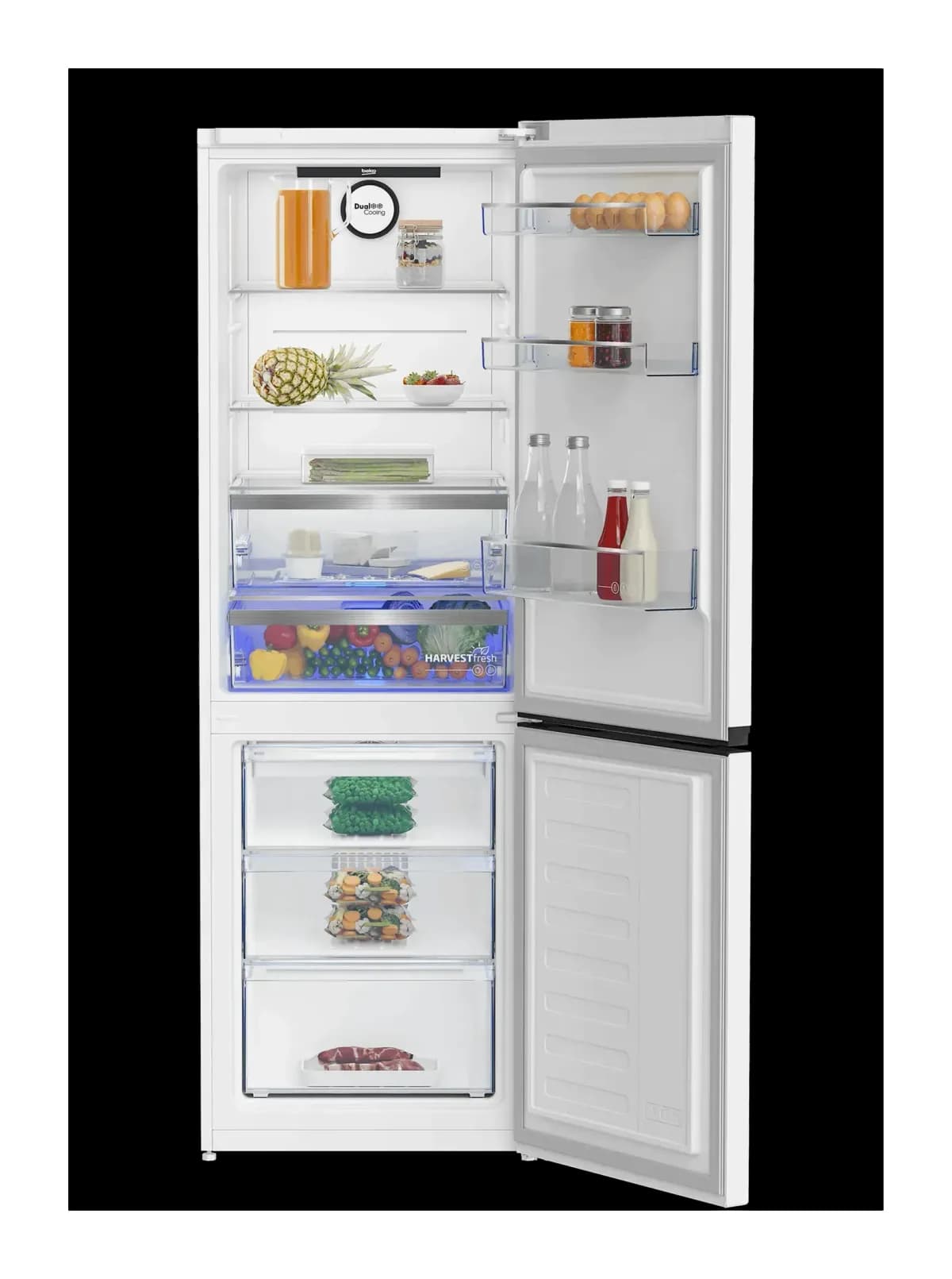 Холодильник с морозильником Beko B5RCNK366HDW