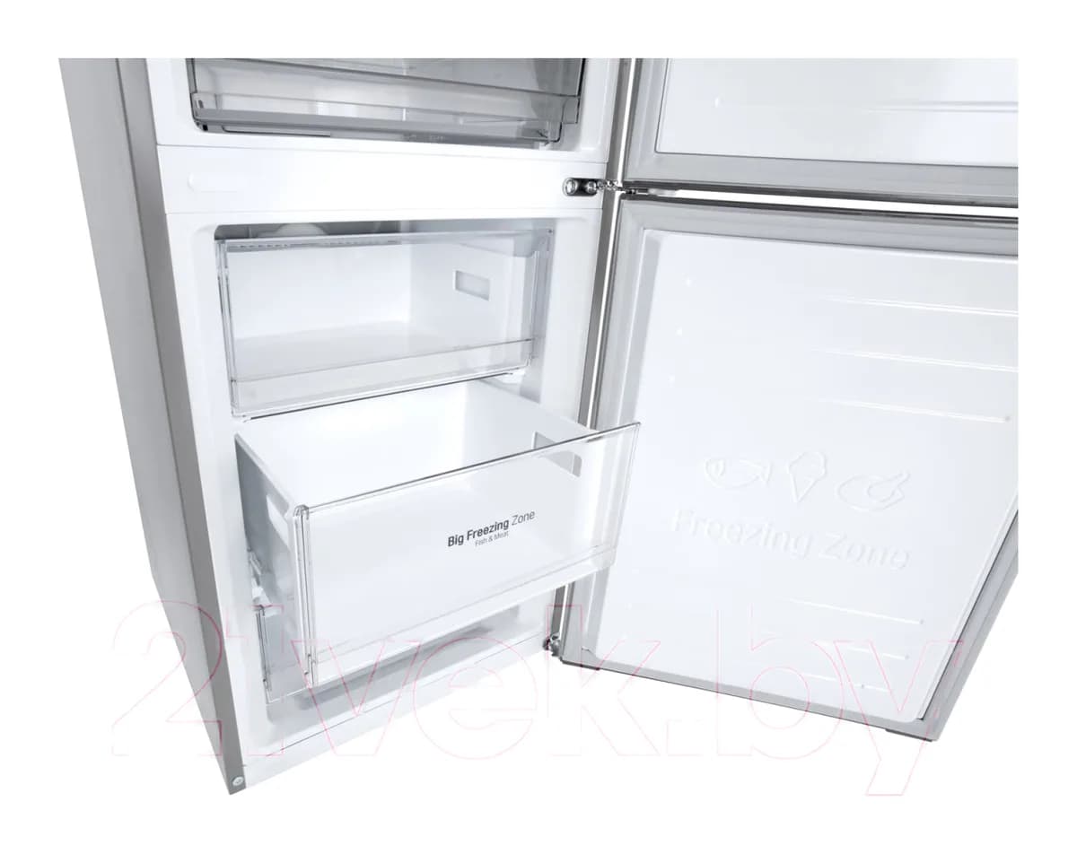 Холодильник с морозильником LG GA-B509MAWL