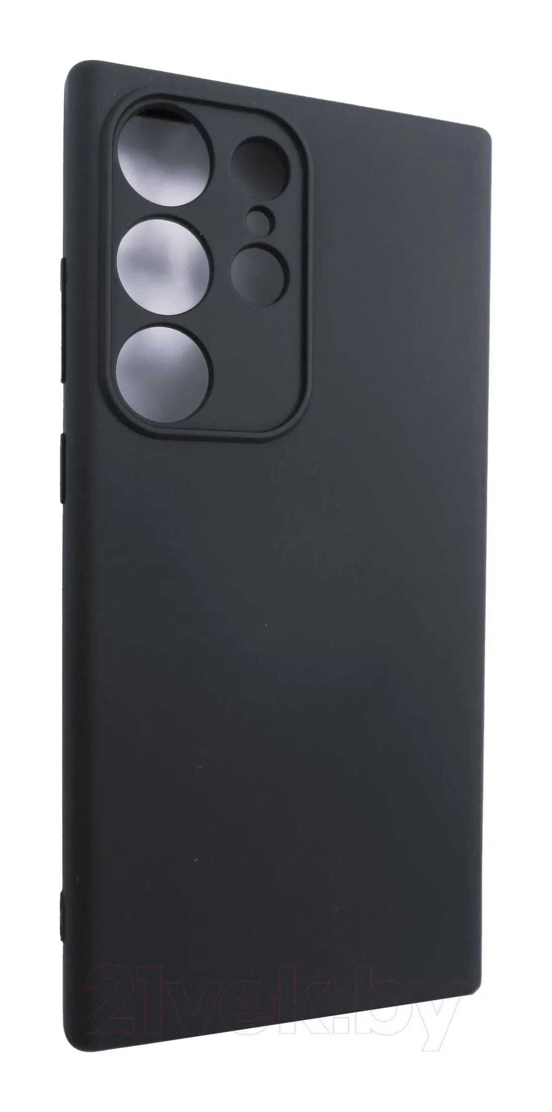 Чехол-накладка Case Coated для Galaxy S23 Ultra (черный)