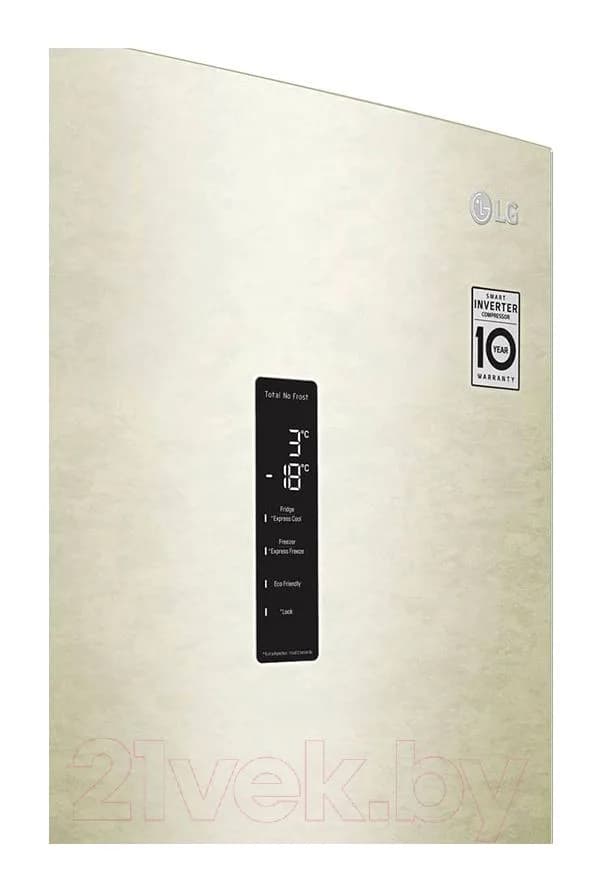 Холодильник с морозильником LG DoorCooling+ GA-B459MESL