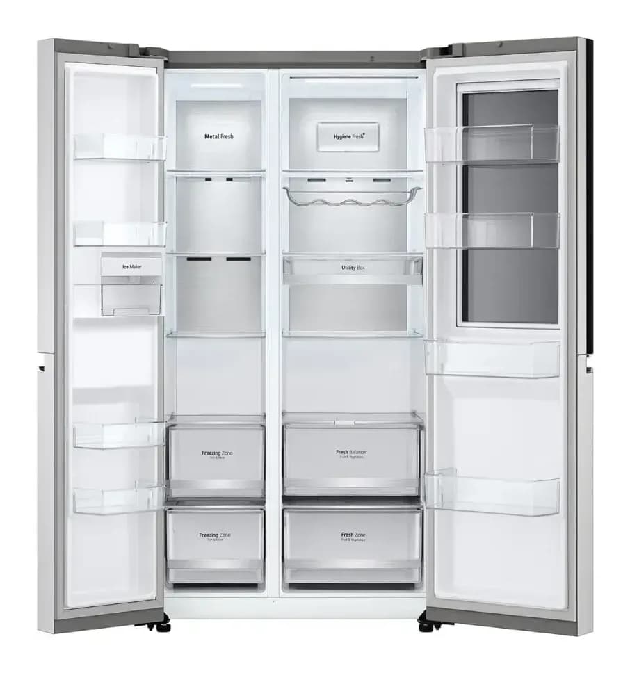 Холодильник с морозильником LG GC-Q257CAFV