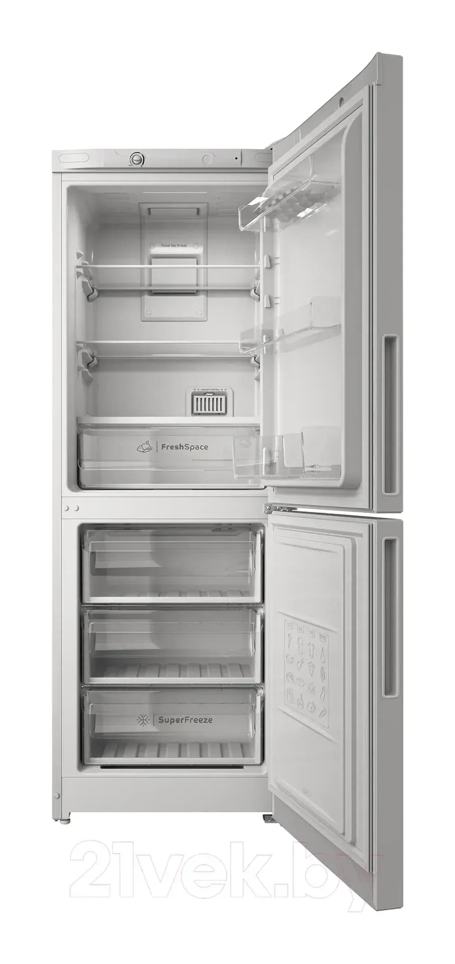 Холодильник с морозильником Indesit ITR 4160 W