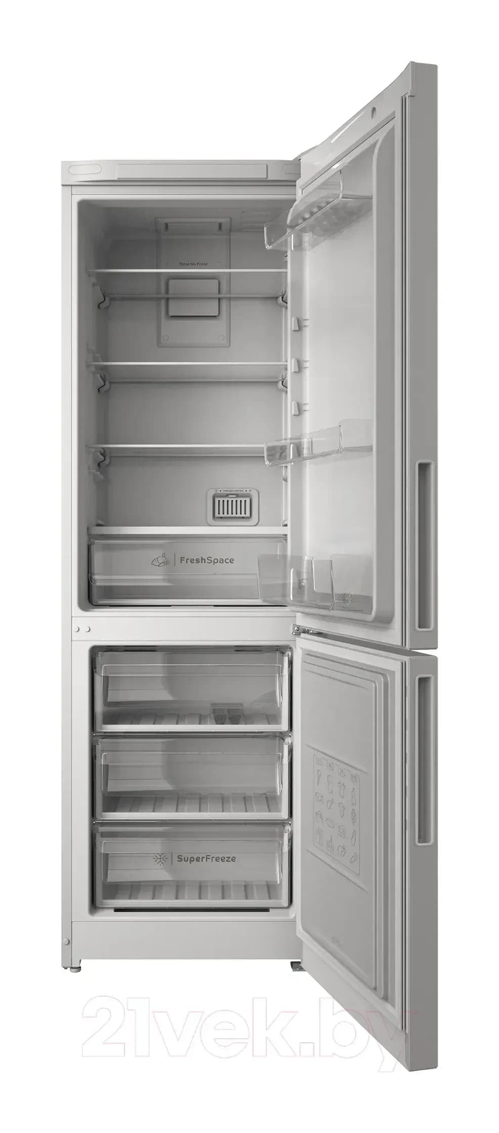 Холодильник с морозильником Indesit ITR 5180 W