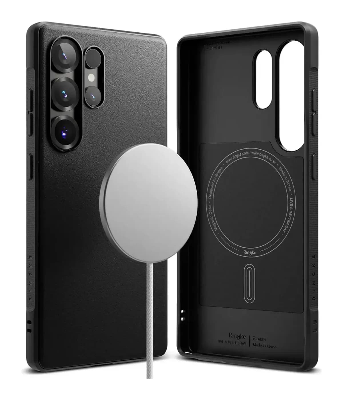 Чехол-накладка Ringke Onyx Magnetic Для Galaxy S25 Ultra (черный)