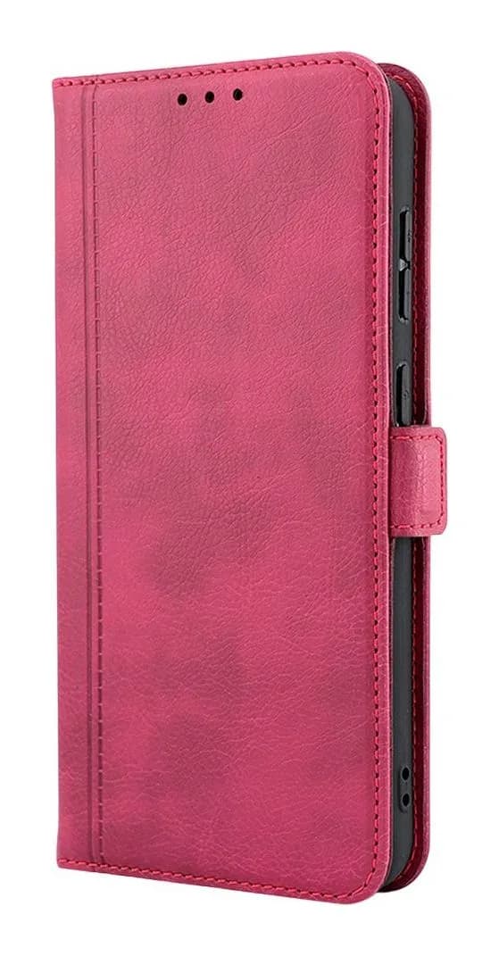 Чехол-книжка Case Book для Redmi A3/Poco C61 4G/A3X 4G с магнитной застежкой (темно-красный)
