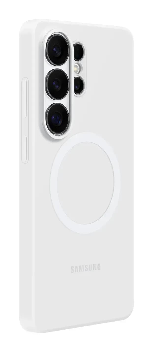 Чехол-накладка Samsung Silicone Magnet Case S26 Ultra / EF-ES948CWEGRU (белый)