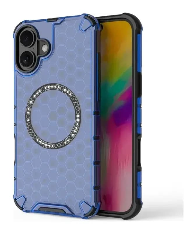Чехол-накладка G-Case Для iPhone 16 / 6601111405A (голубой)