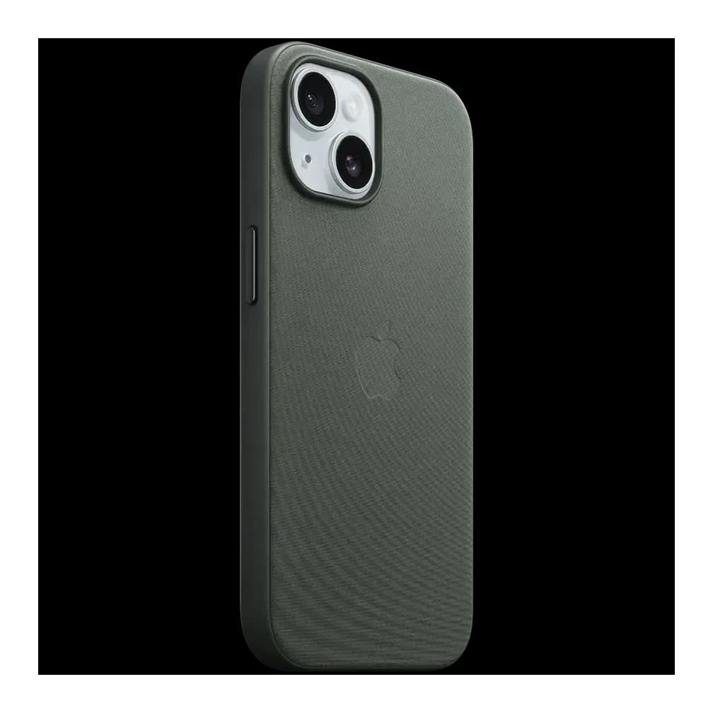 Чехол-накладка Apple FineWoven Case w/MagSafe для iPhone 15 Evergreen / MT3J3ZM/A