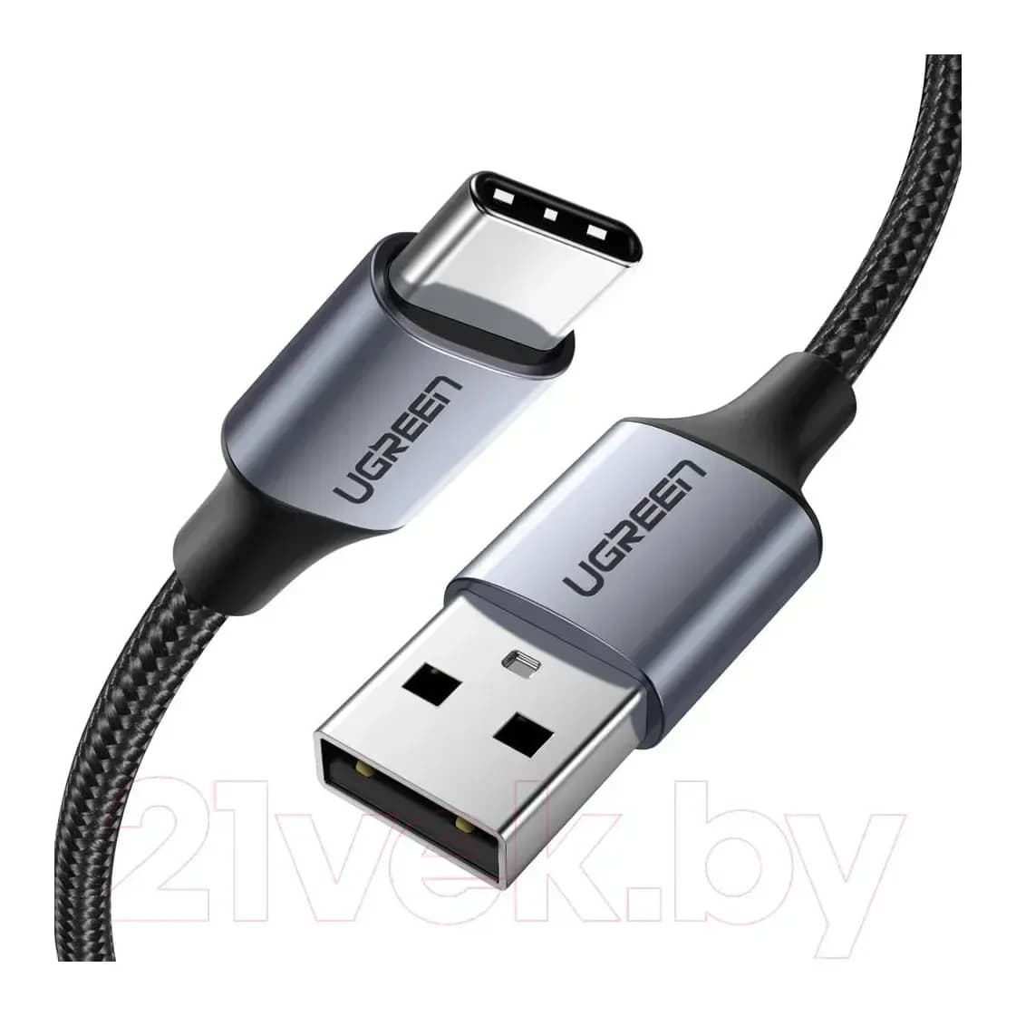 Зарядный кабель Ugreen US288 / 60127 (1.5м, черный)