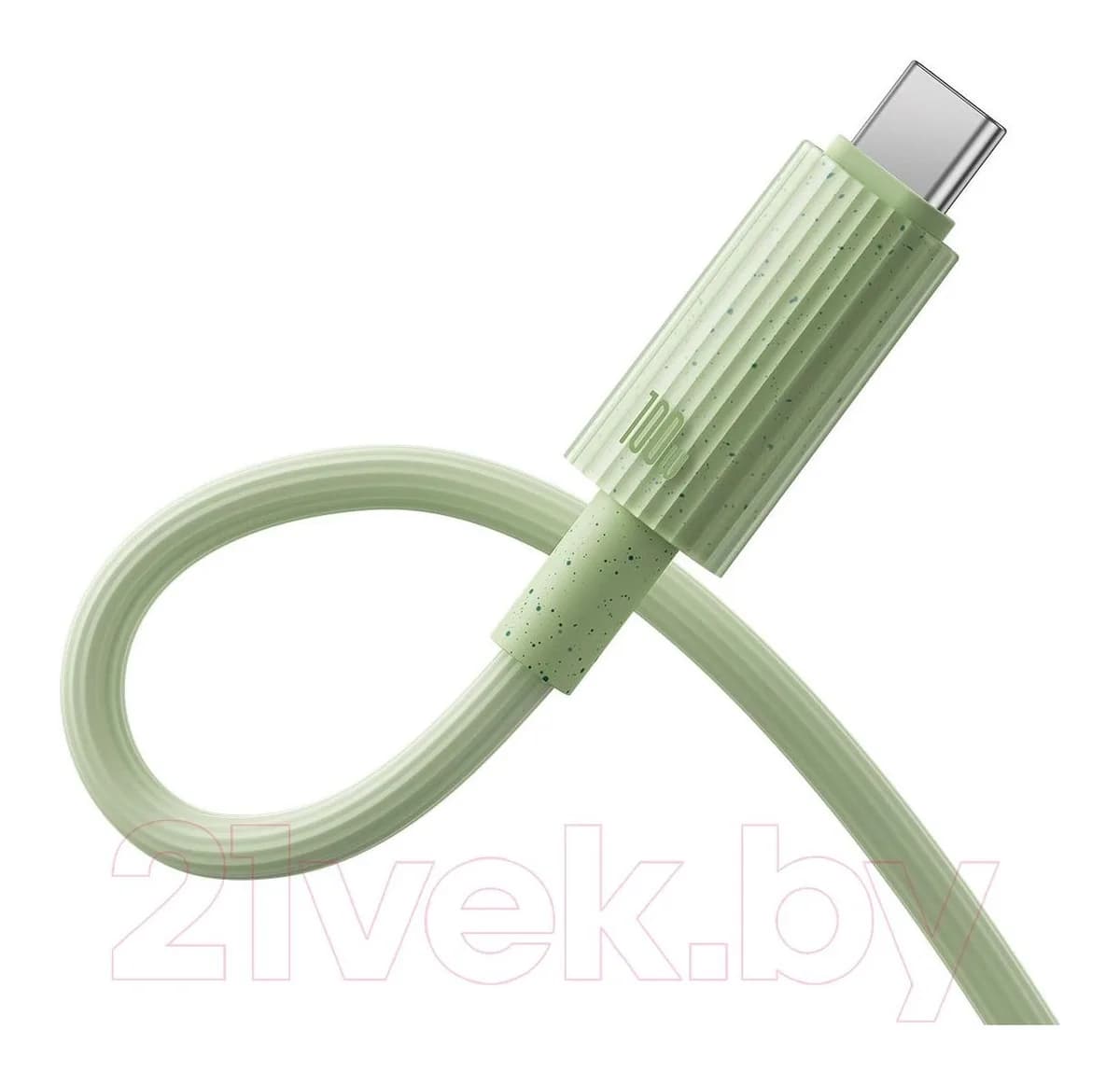Зарядный кабель Baseus Habitat Series Fast Charging Type-C to Type-C / P10360202631-01 (2м, зеленый)