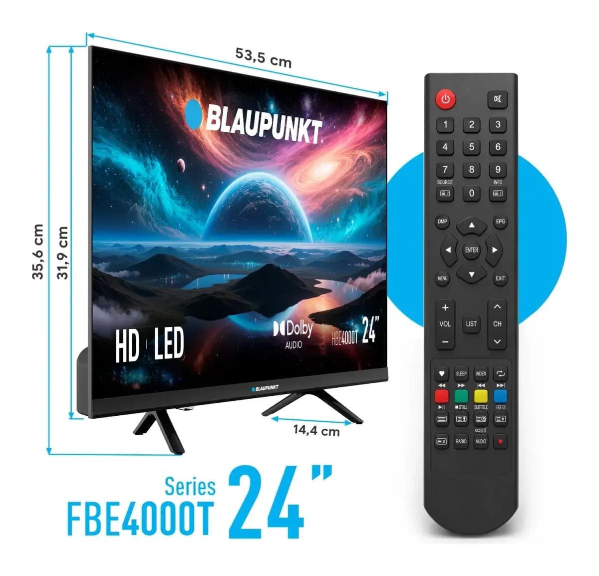 Телевизор Blaupunkt 24" 24HBE4000T