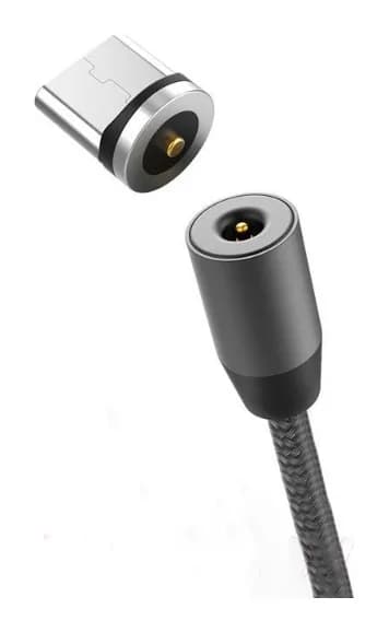 Зарядный кабель Denmen D09T Type-C (1м, черный)