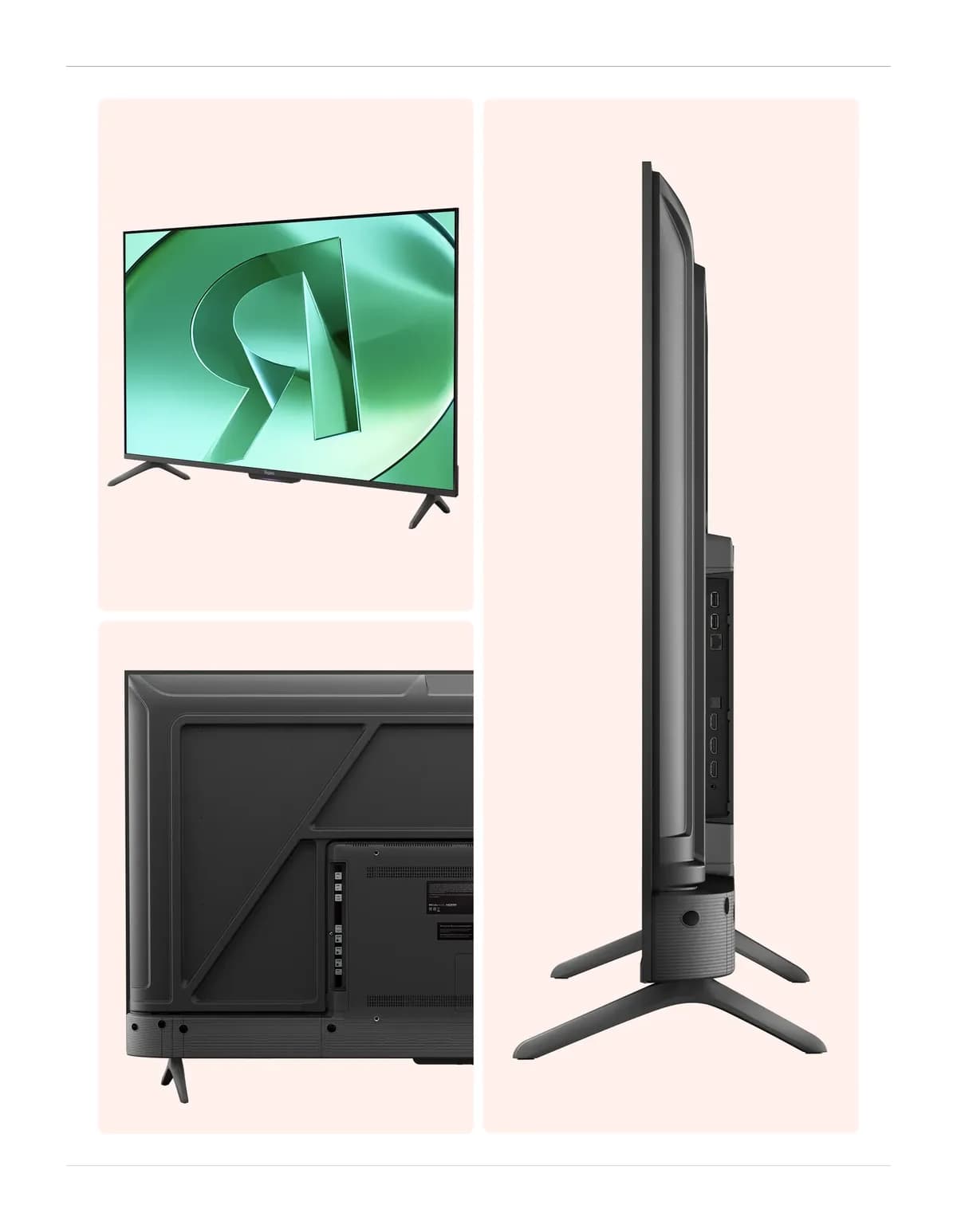 Телевизор Яндекс ТВ Станция Бейсик с Алисой 55" YNDX-00076B