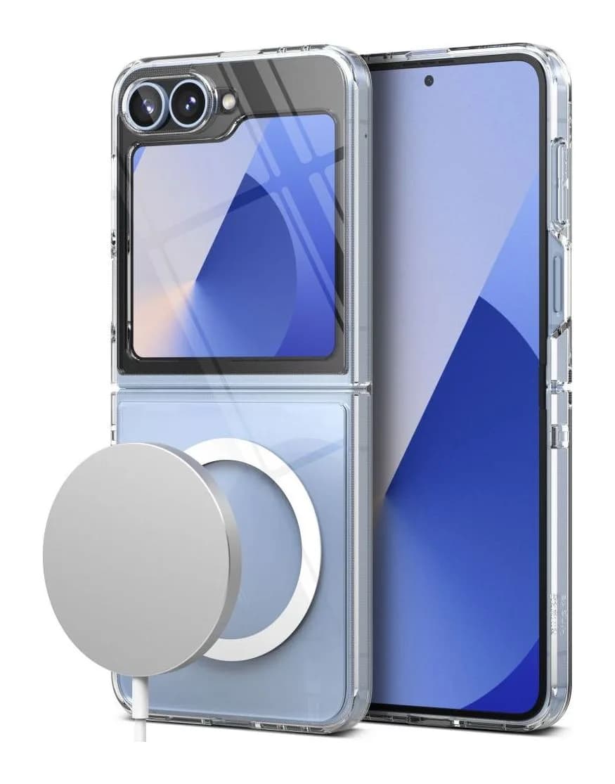 Чехол-накладка Ringke Fusion Magnetic Magsafe для Galaxy Z FLIP 6 (Clear)