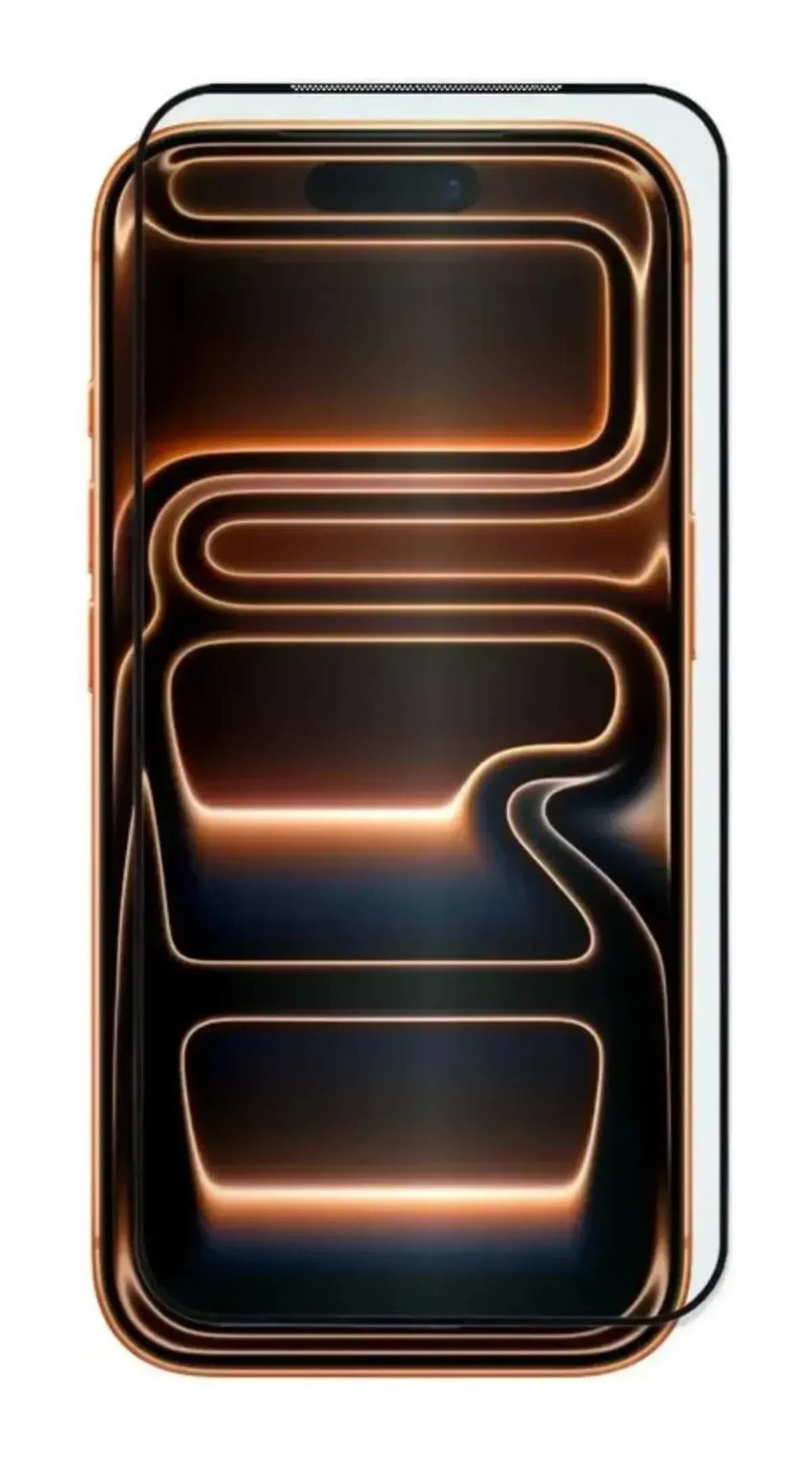 Защитное стекло для телефона Zibelino 3D для Apple iPhone 18 Pro/17 Pro / ZTG-3D-APL-17-PRO-BLK