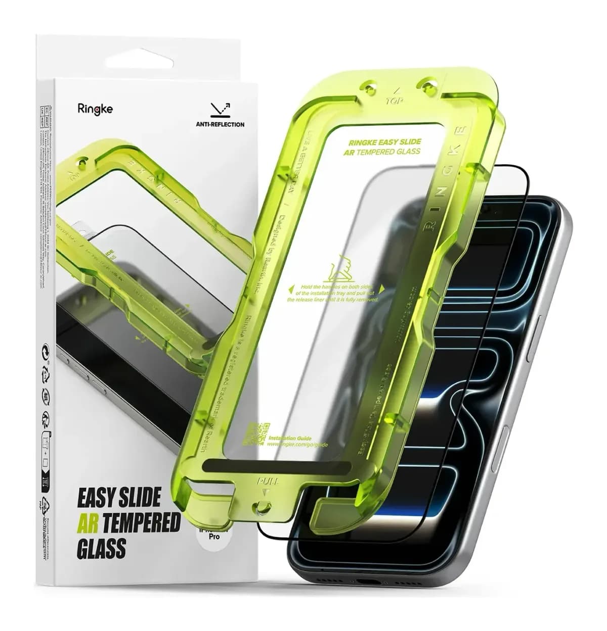 Защитное стекло для телефона Ringke Easy Slide AR для iPhone 17 Pro